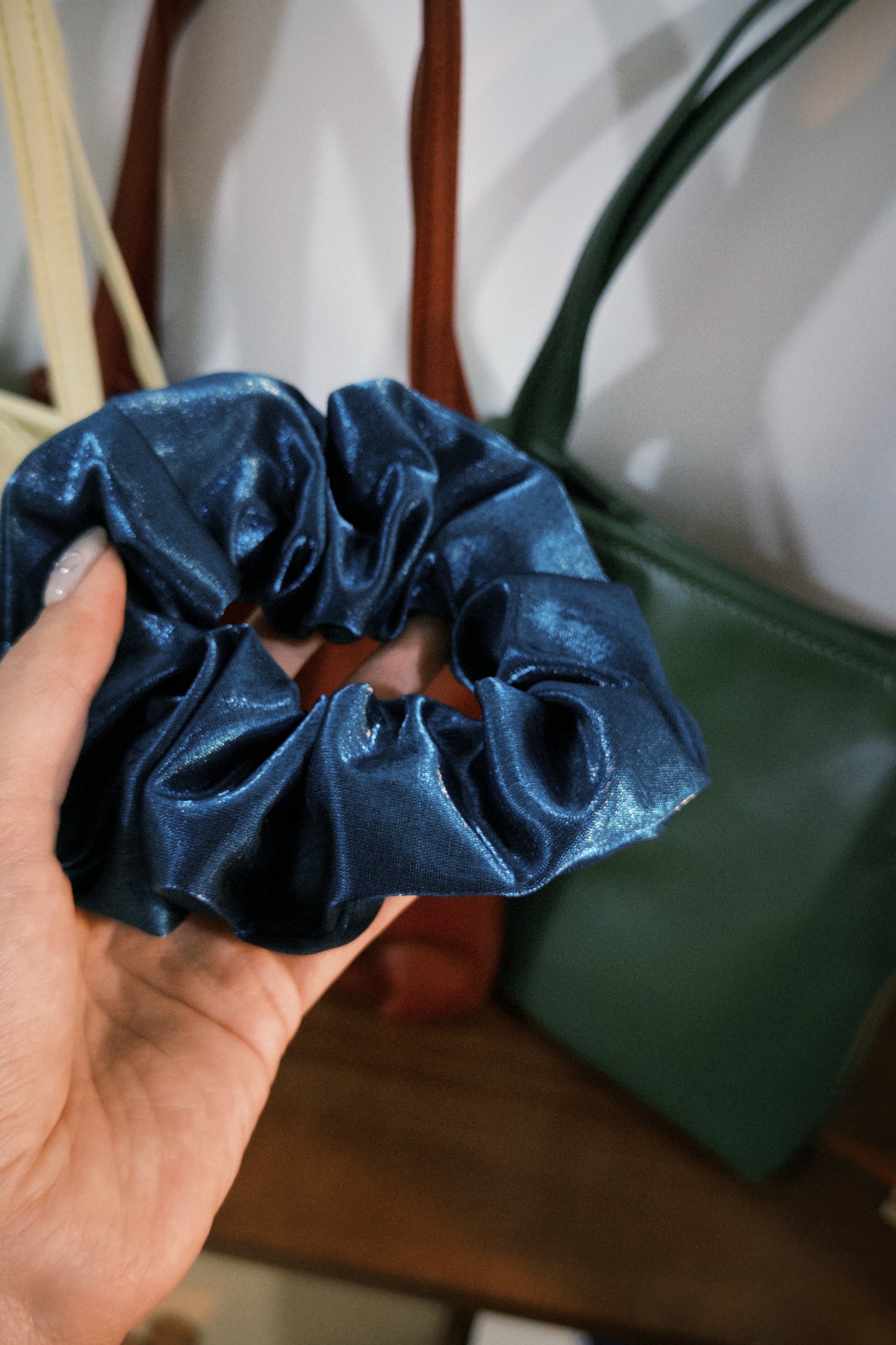 Galaxy Blue Scrunchie