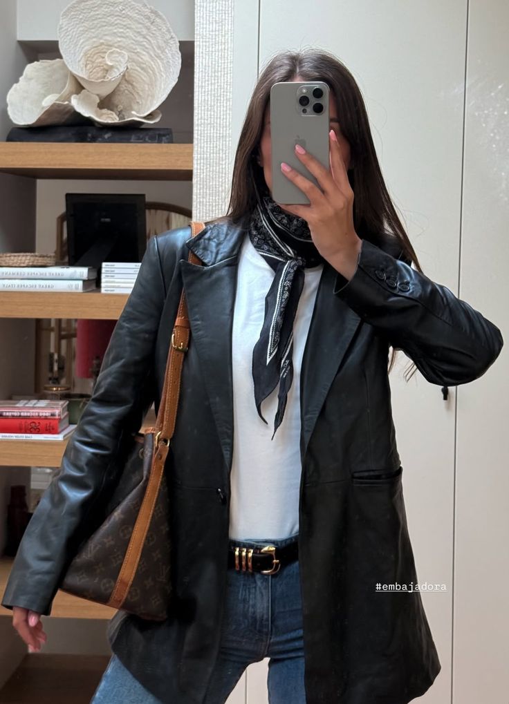 111530 - More About: 90s Leather Jacket (PU)