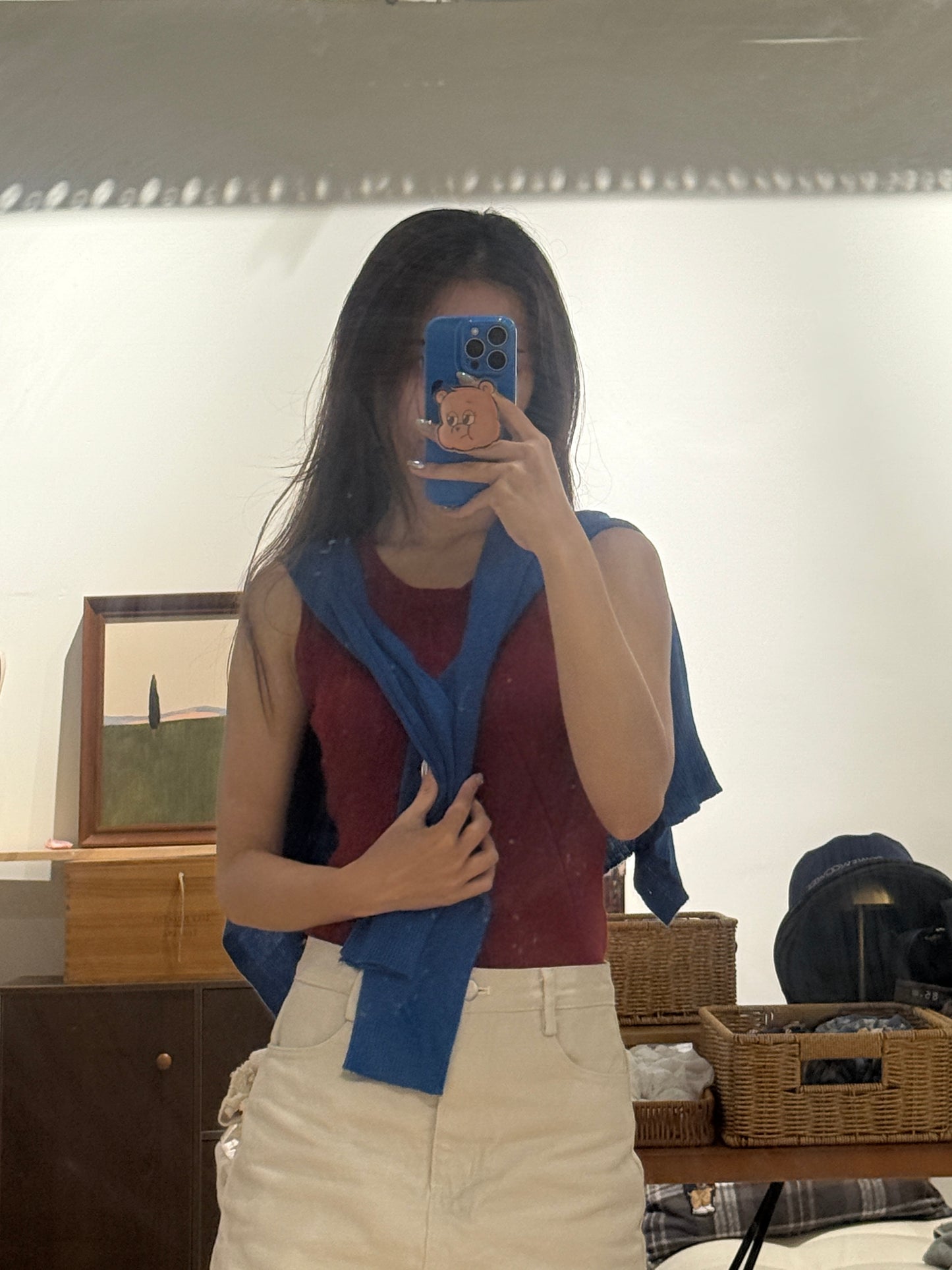 111505 Twins Cardigan & Tank Top