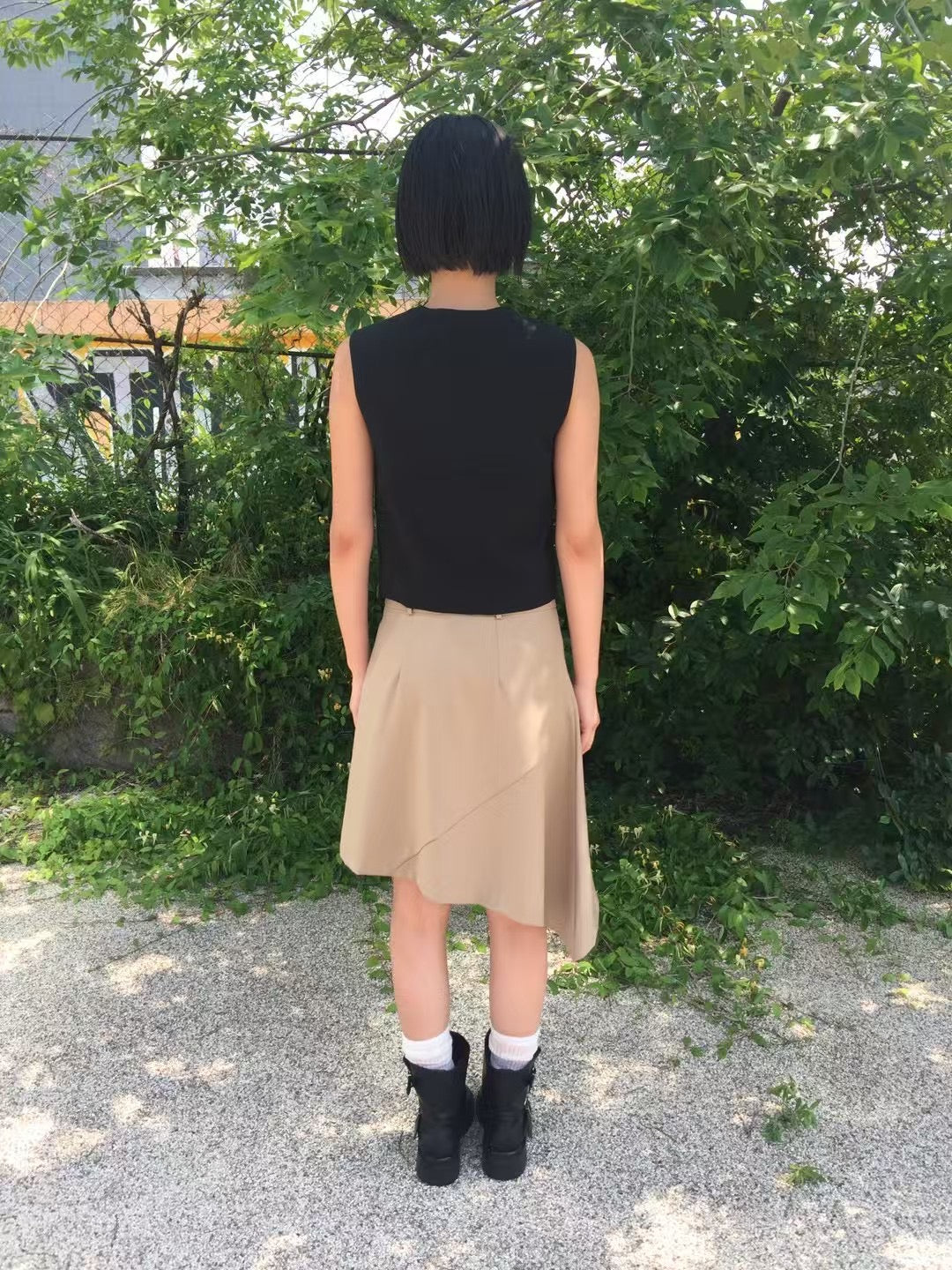 111507 Slash Skirt