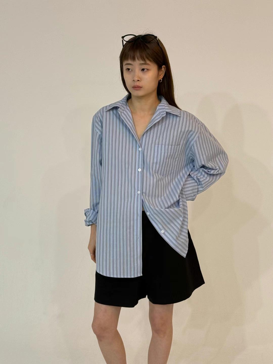 111511 Striped Collar Shirt