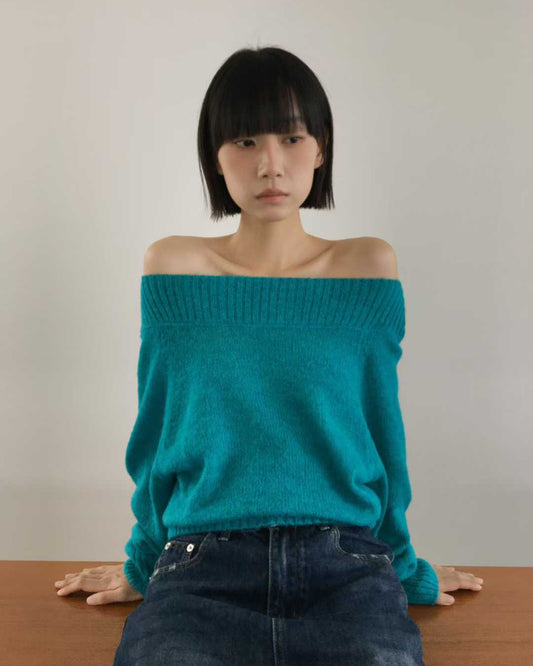 111539 - Aqua A Quiet Off Shoulder