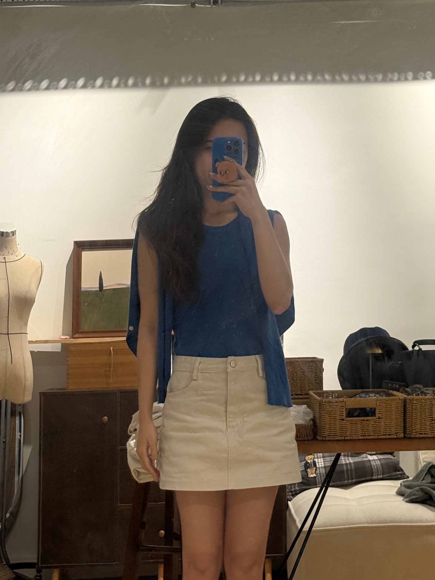 111505 Twins Cardigan & Tank Top