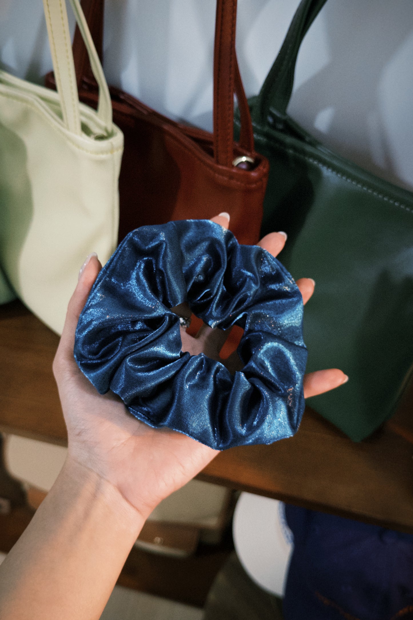 Galaxy Blue Scrunchie
