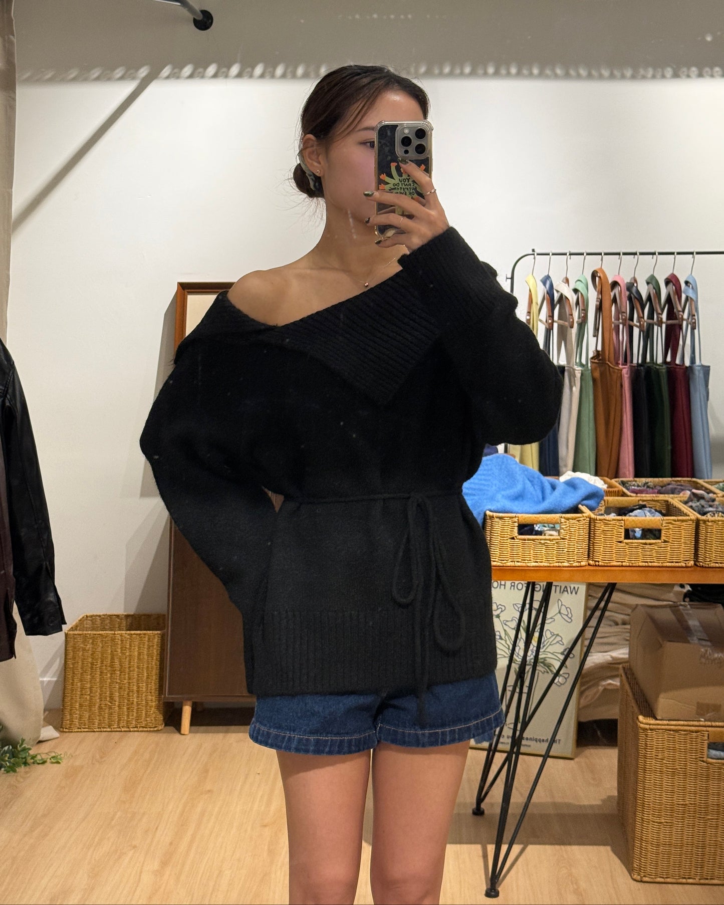 111558 - Strap Set Loose Shoulder Knit