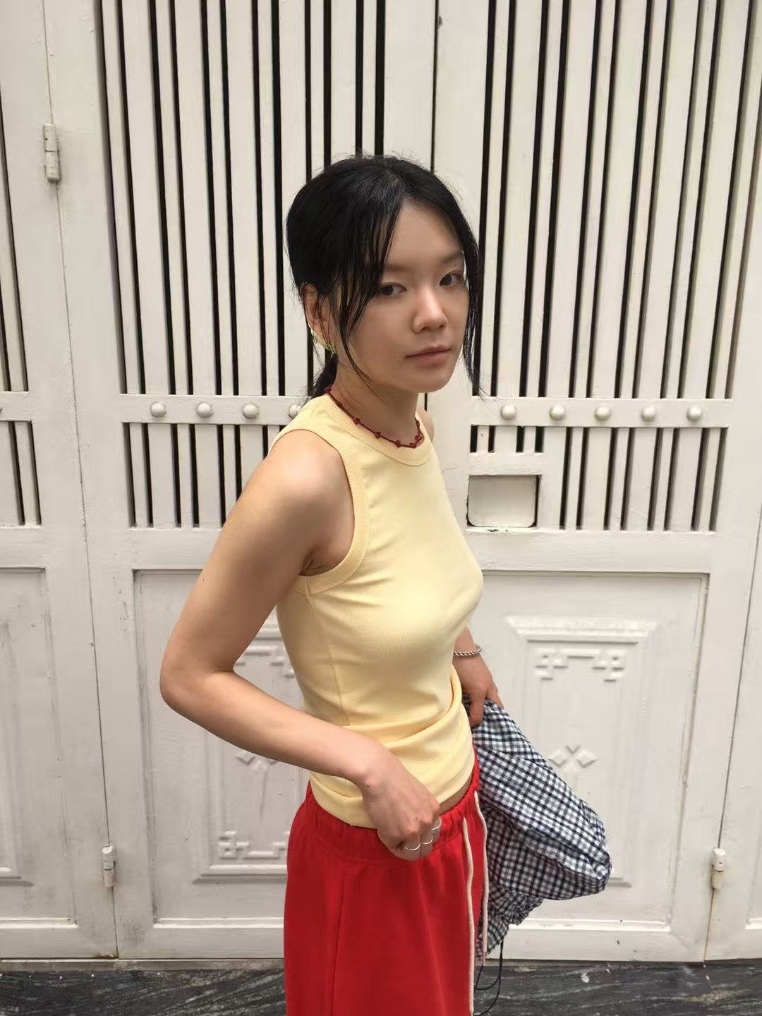 111508 Candy Rib Tank Top