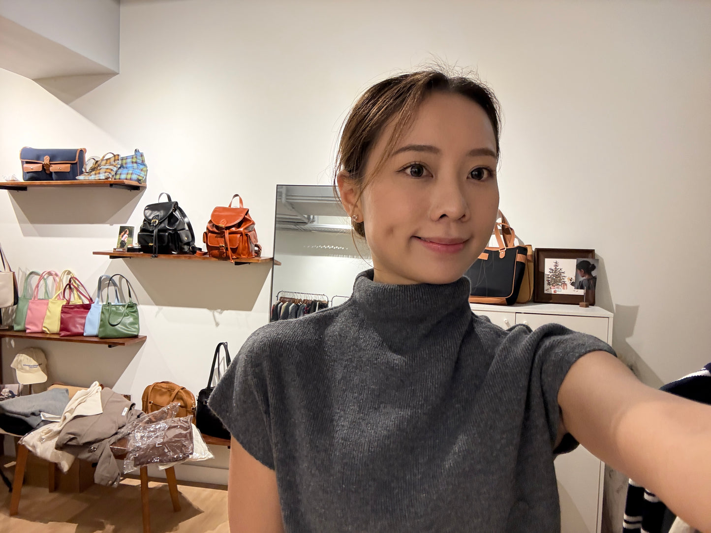 111556 - Turtleneck Cashmere Wool Top