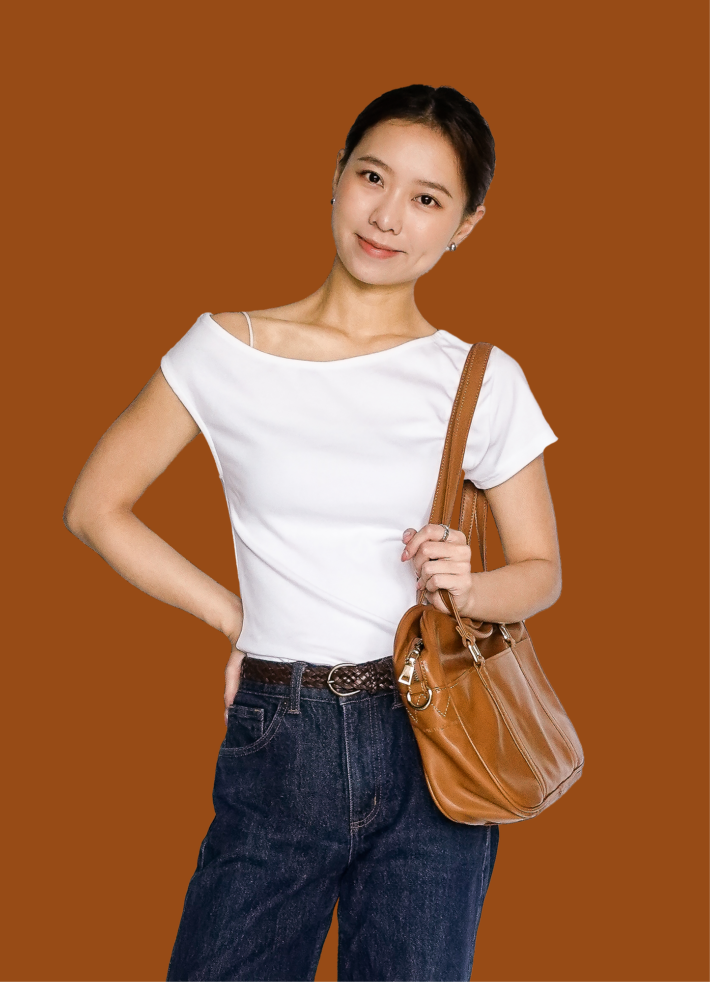 111509 Asymmetrical Off Shoulder Top
