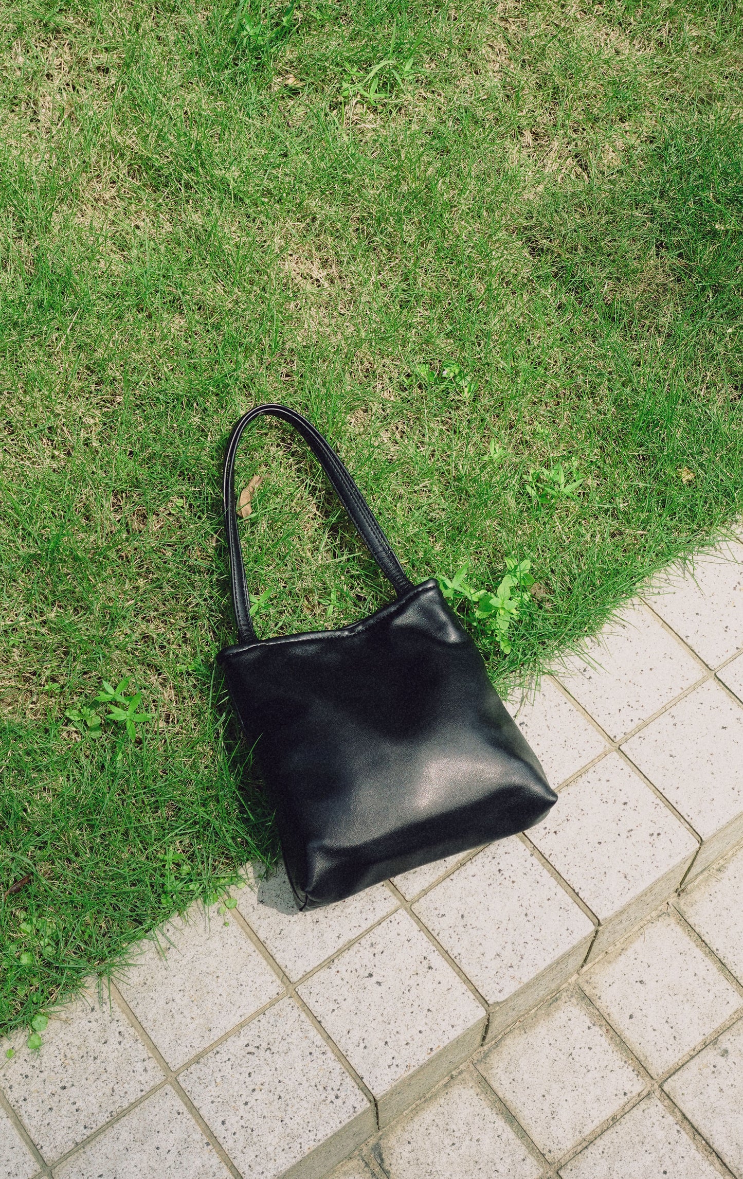 Small Tea-bag - PU Leather Black