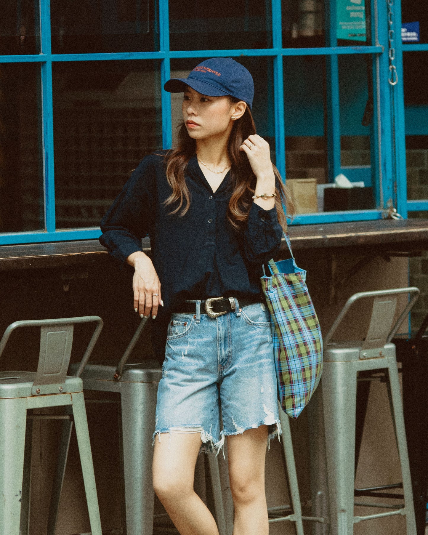 WEWOO-Mate Cap (Navy)