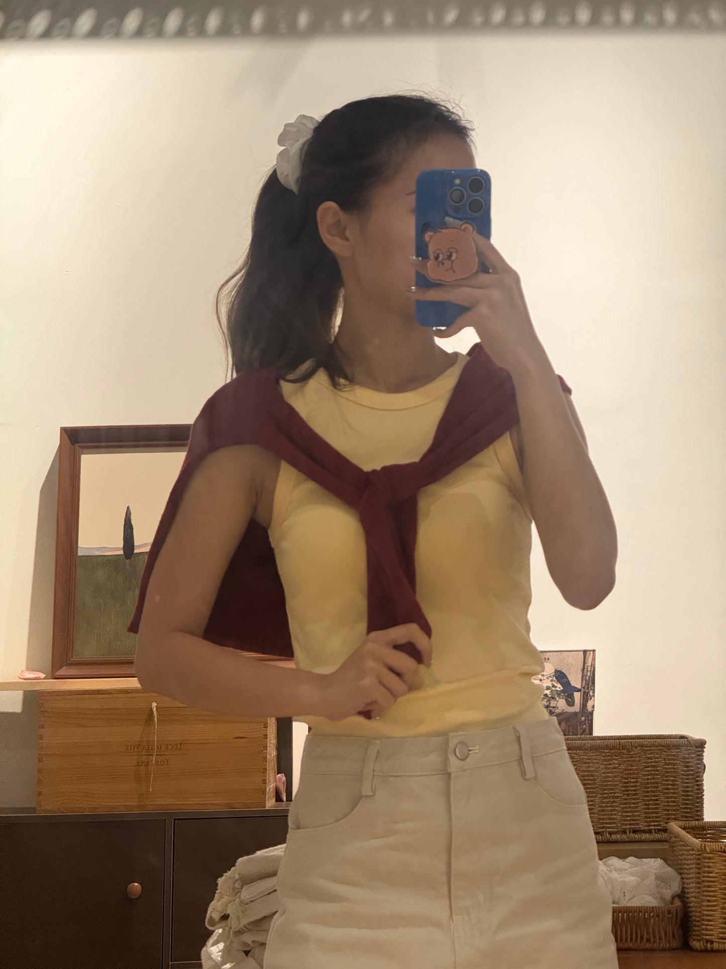 111505 Twins Cardigan & Tank Top