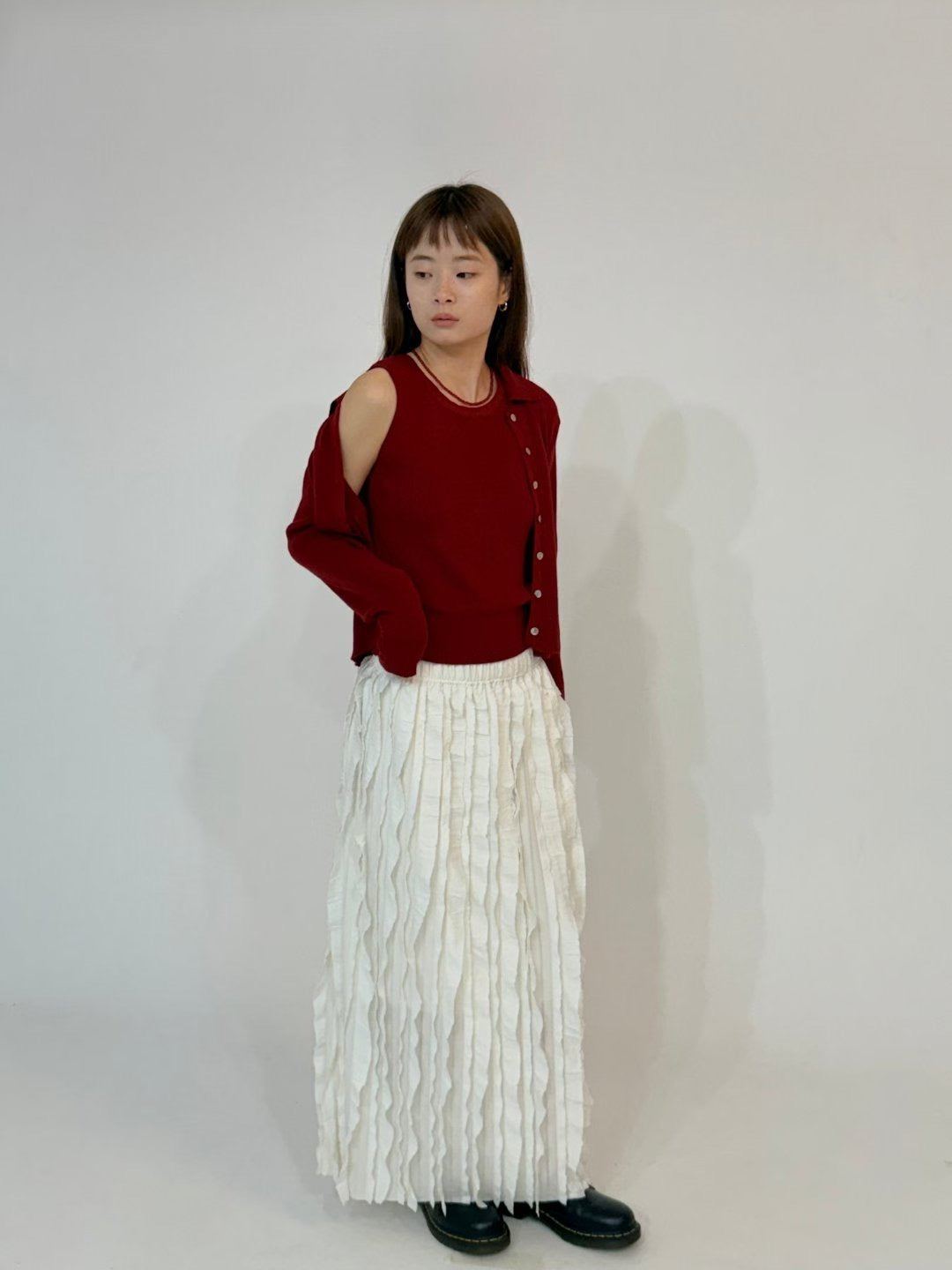 111505 Twins Cardigan & Tank Top