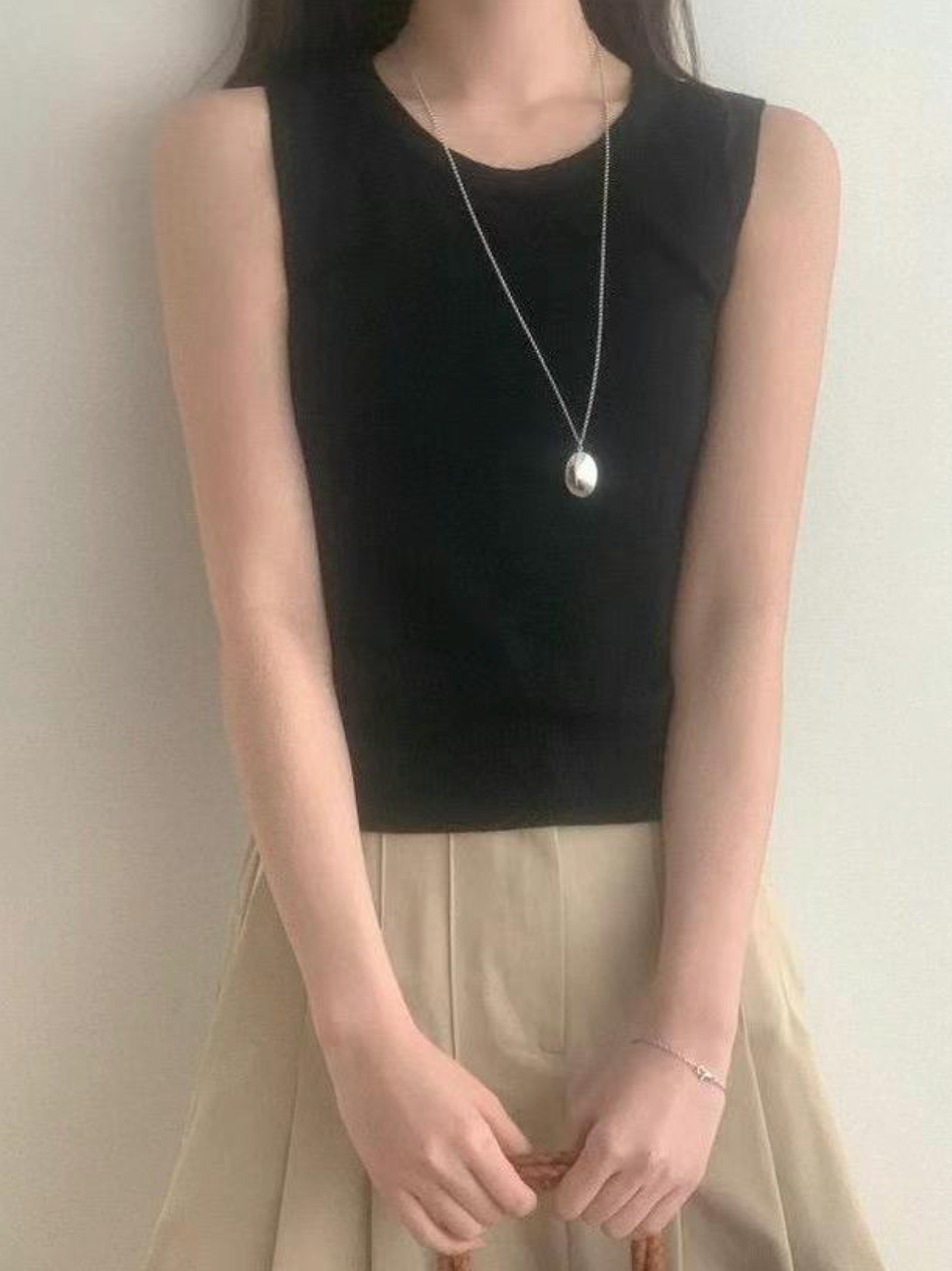 111505 Twins Cardigan & Tank Top