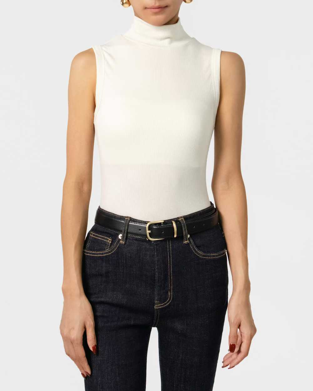 111534 - Turtleneck Tank Top