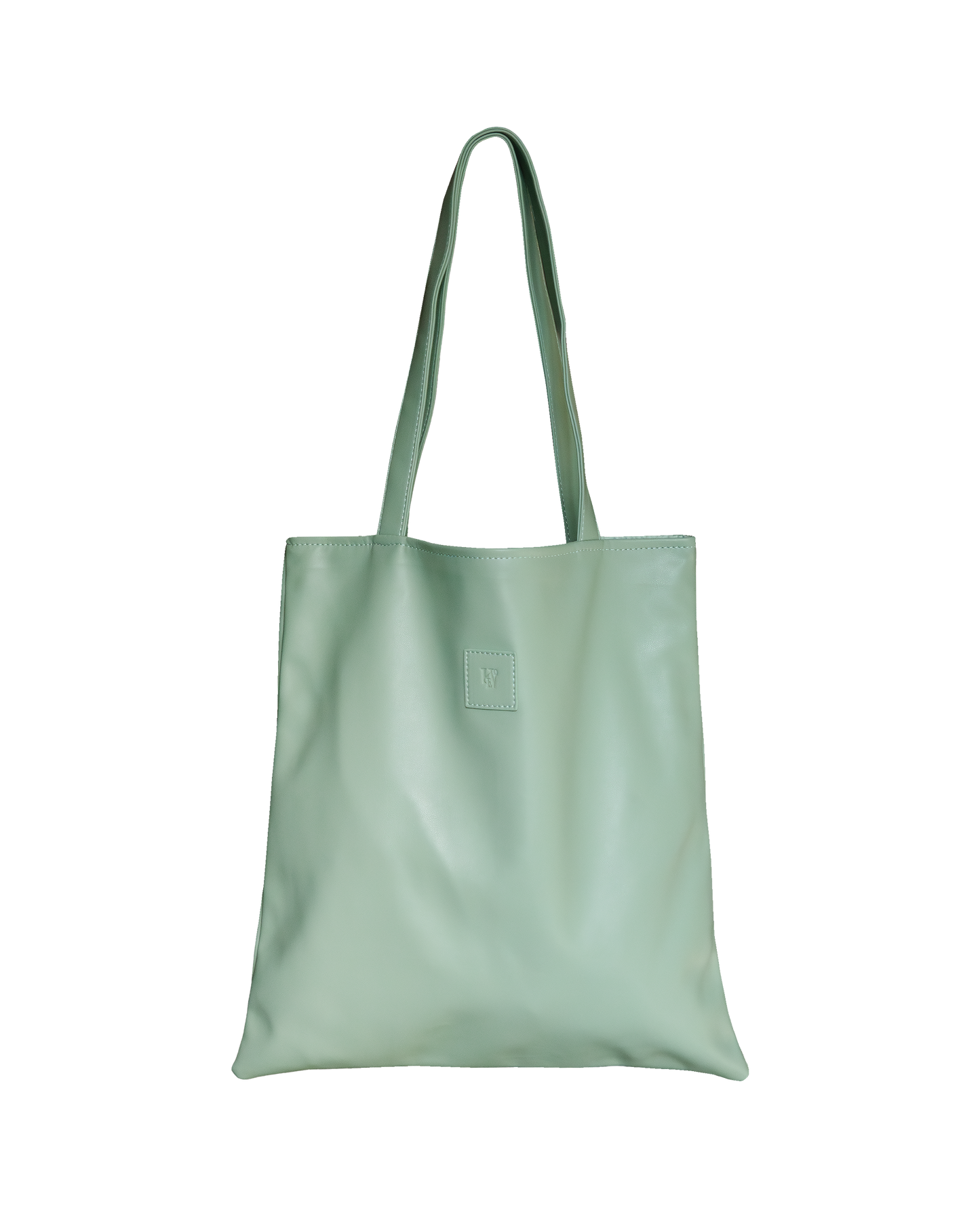 Sq.Tote - PU leather Mint