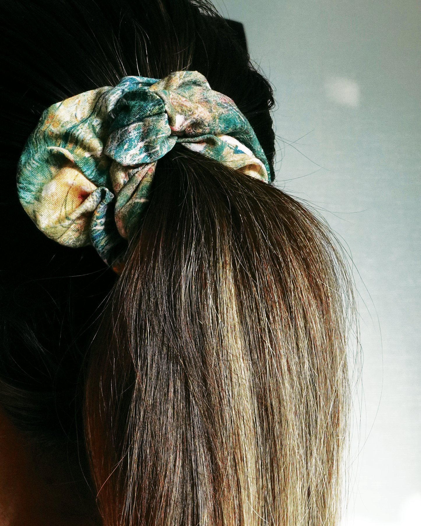 Oil Paint Scrunchie