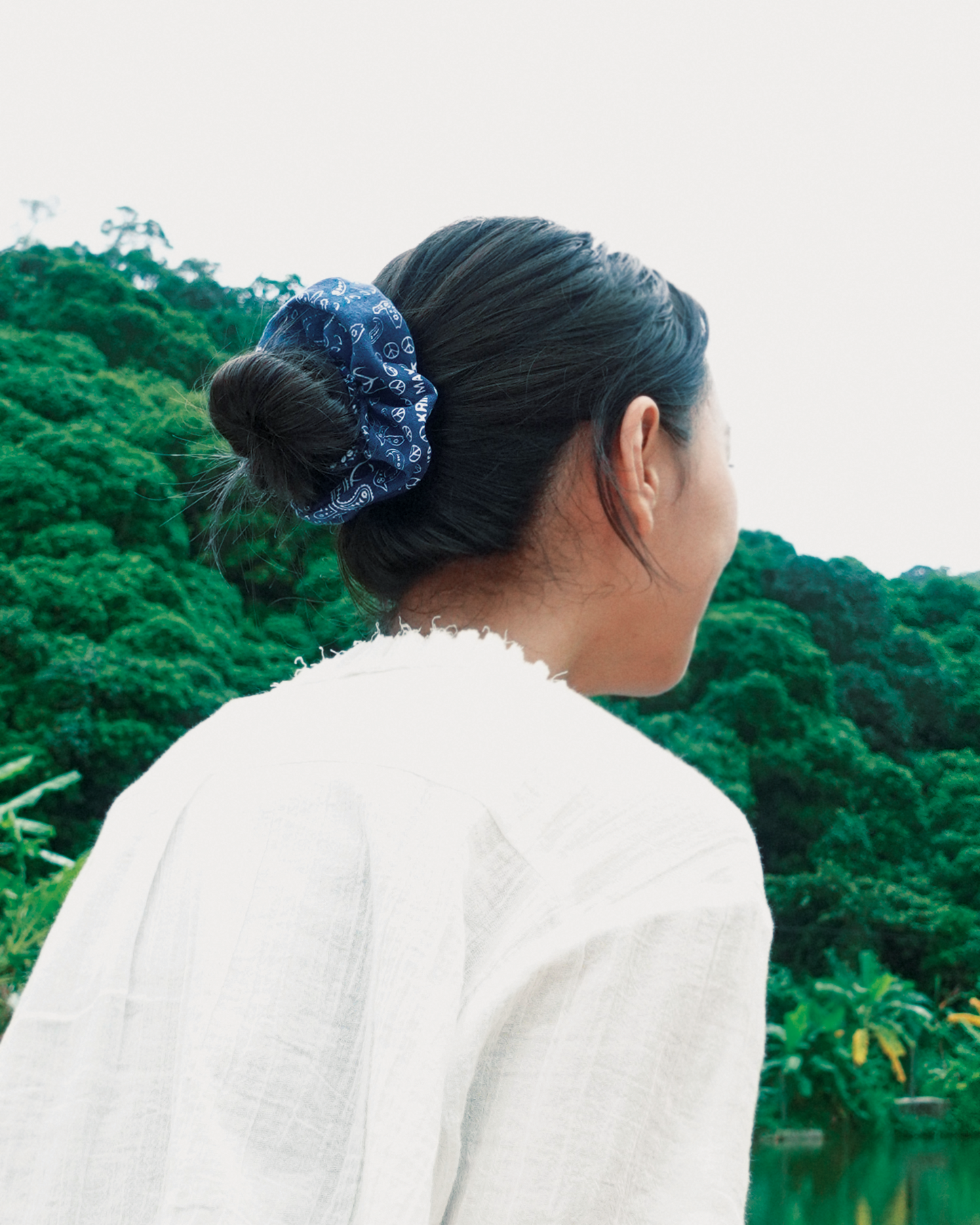 Blue Totem ver. 2 Scrunchie
