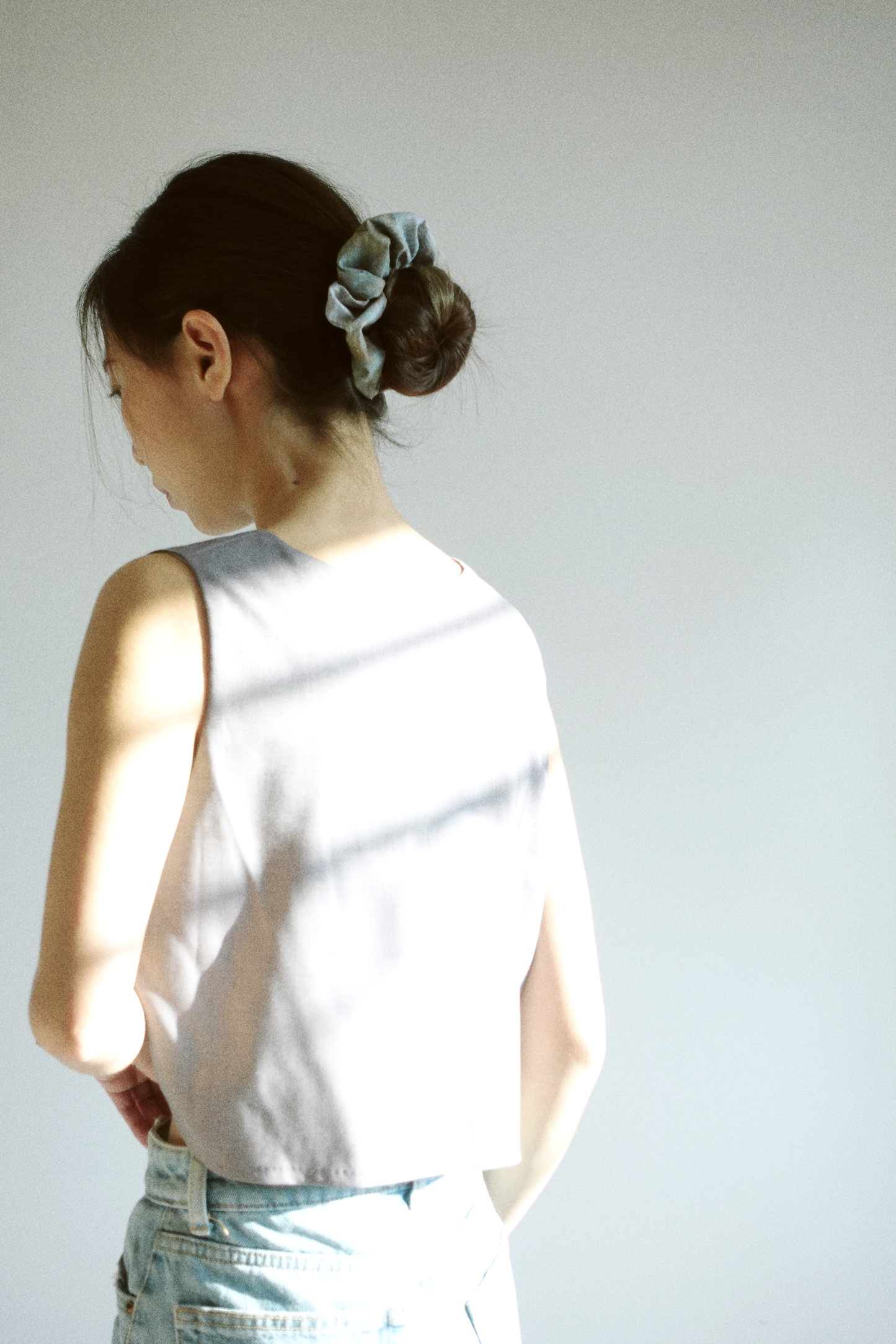 Watercolour Paint Scrunchie