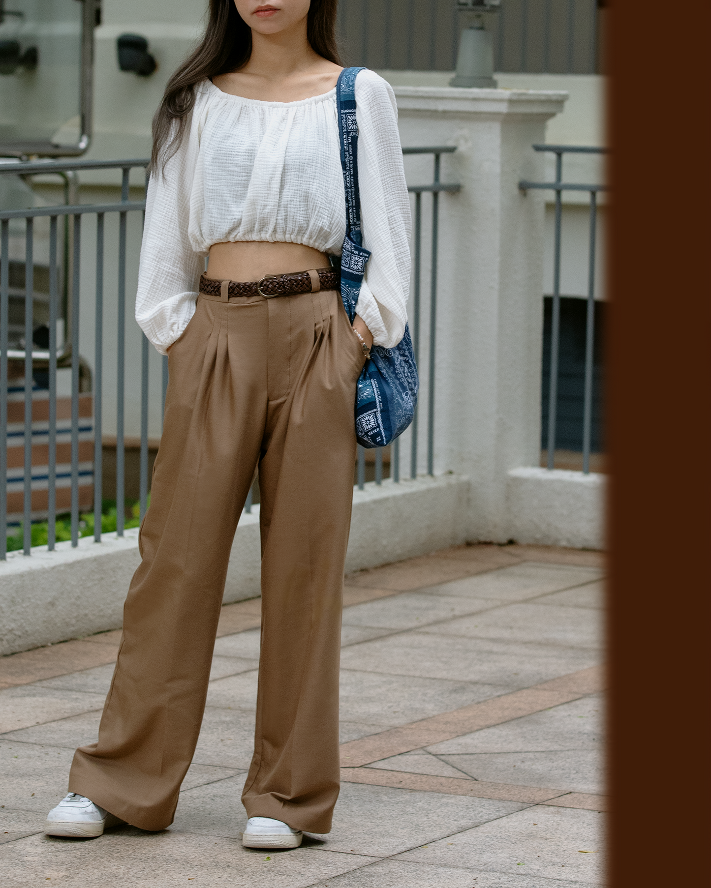 Square Tote - Blue Totem Ver.2