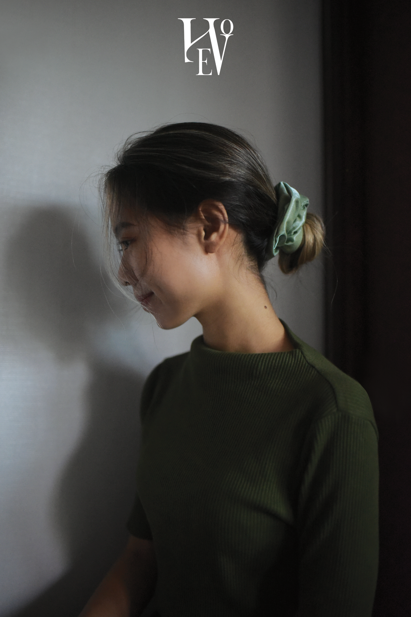 Lime Scrunchie