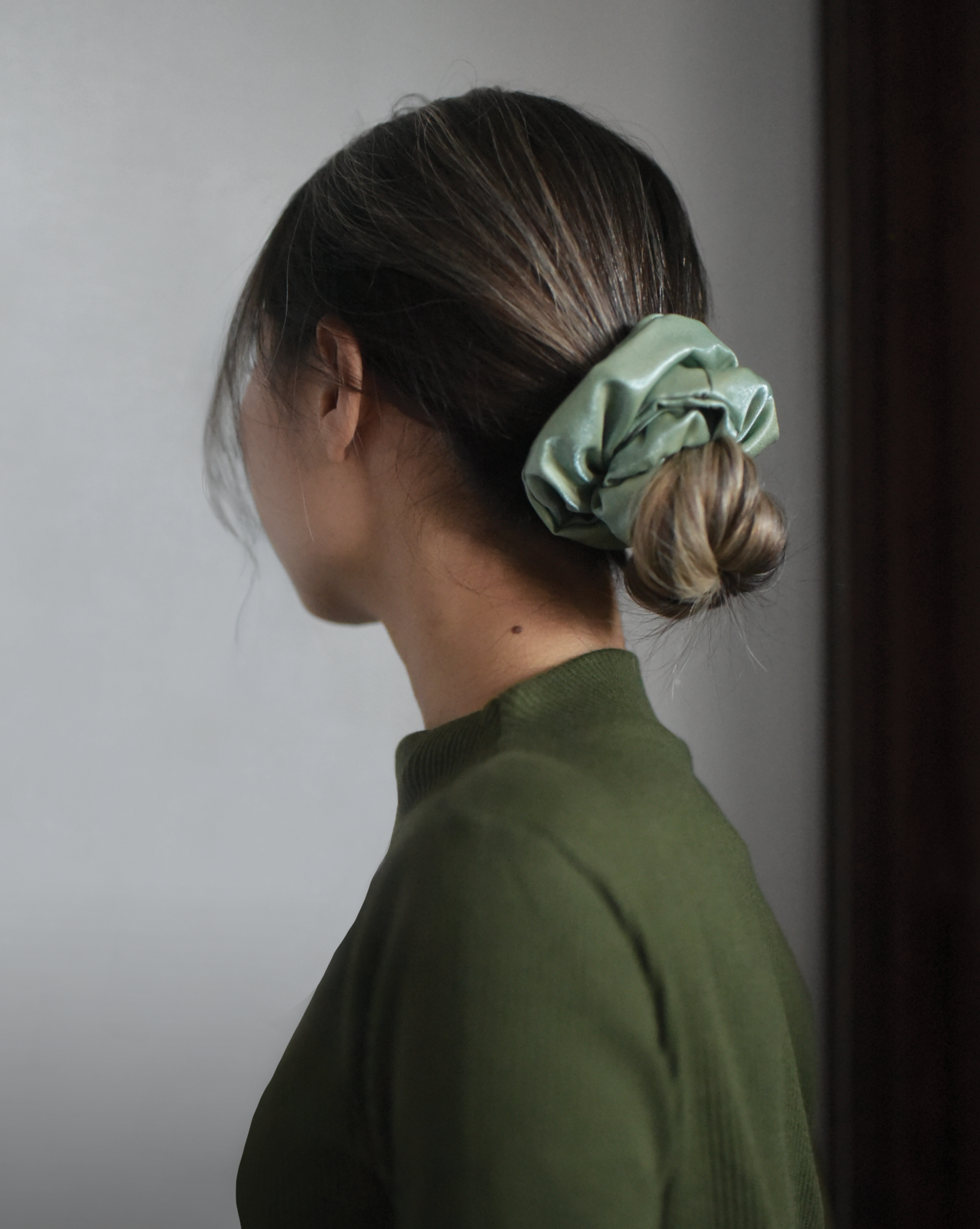 Lime Scrunchie