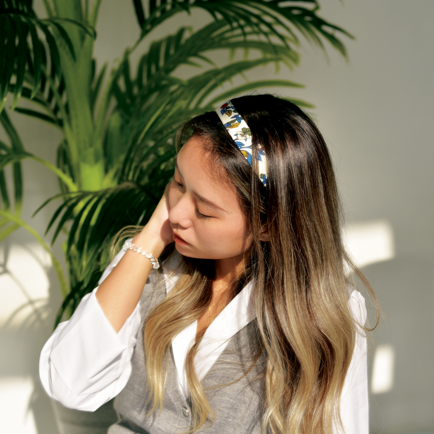 Vintage Floral Headband