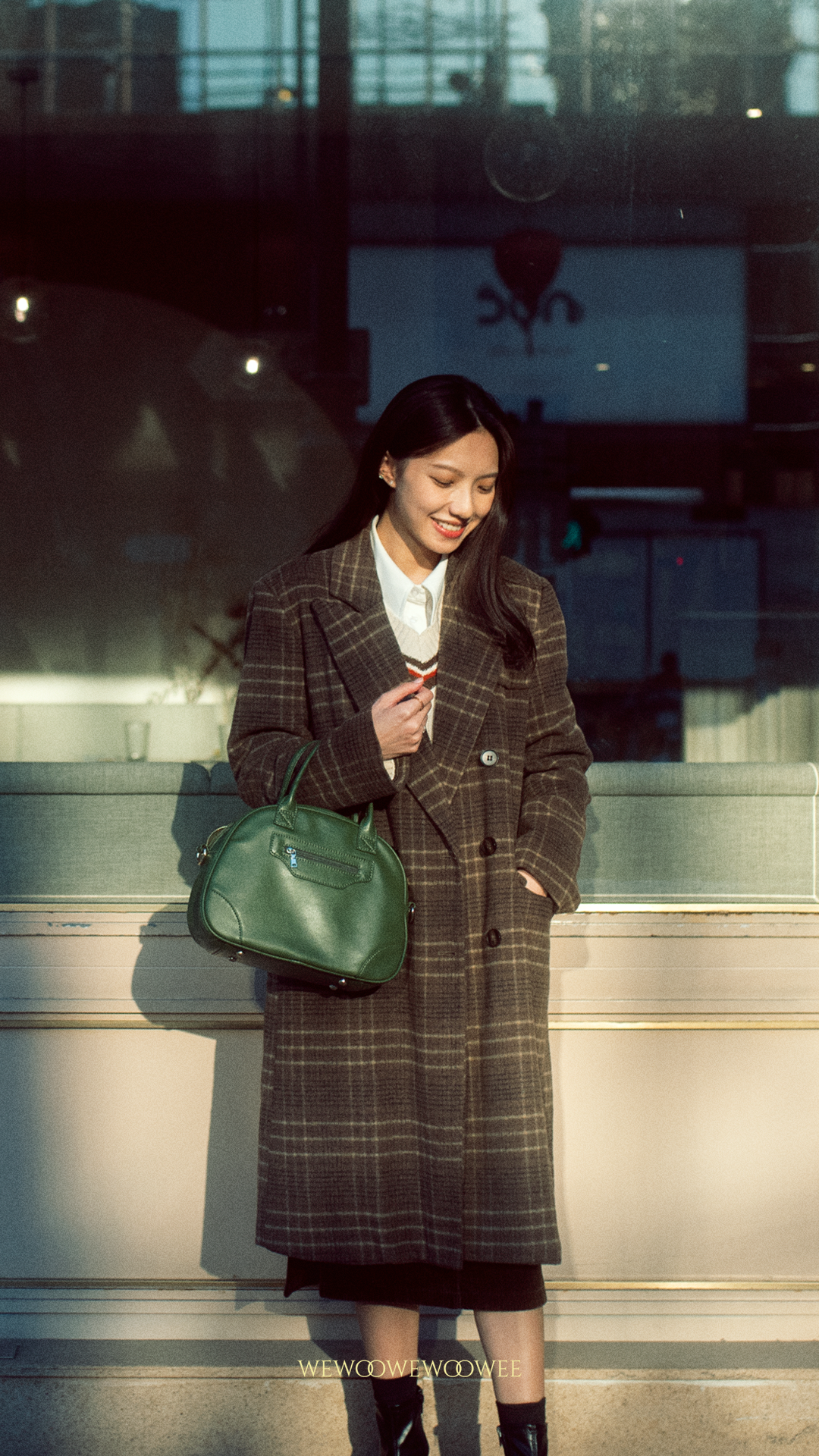 Bread Bag - Pu Leather Olive Army