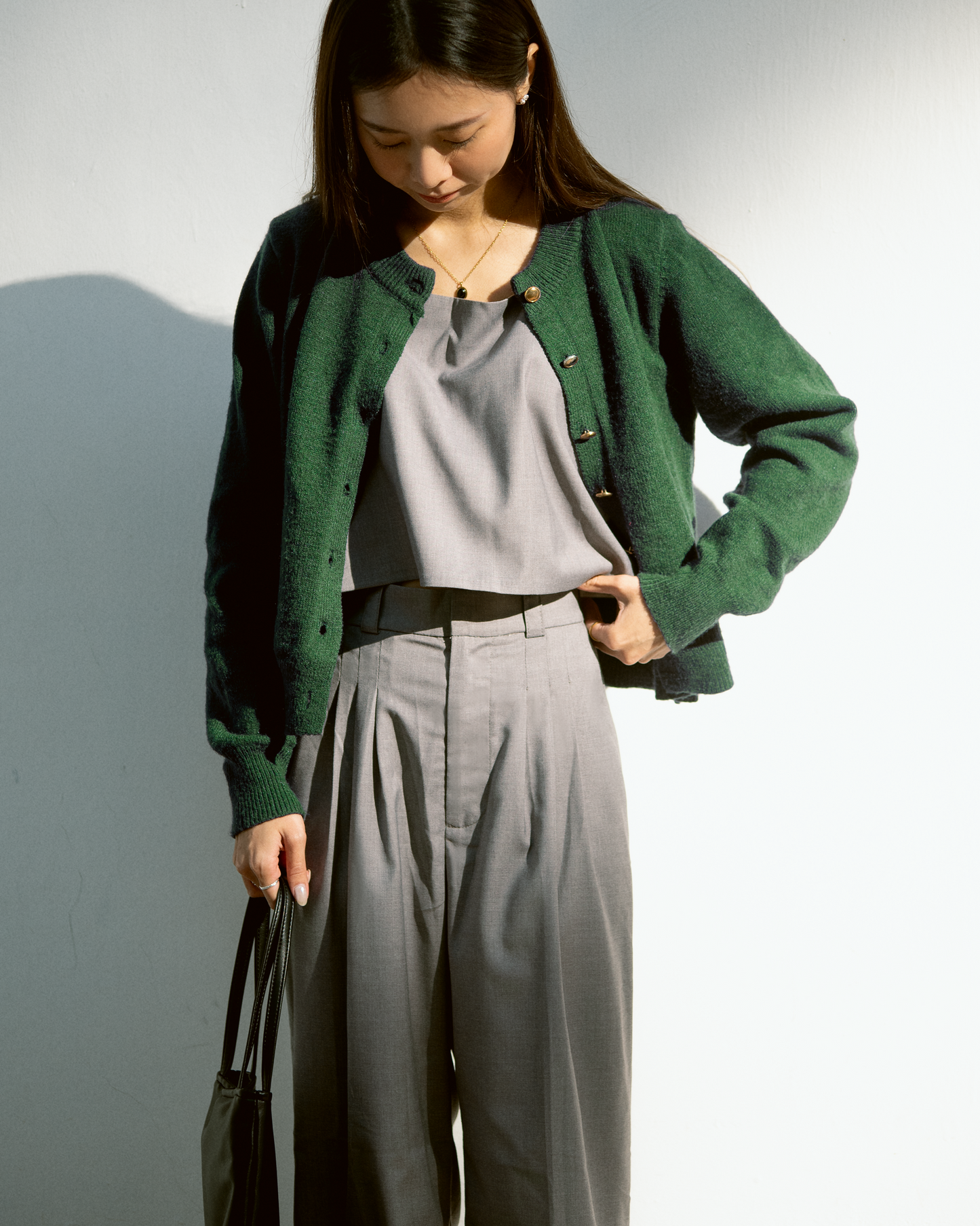 Box Pleated Pants - 23 Spring