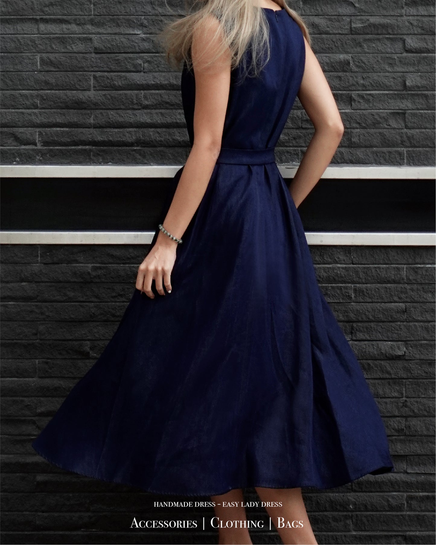 Easy Lady Dress - Denim