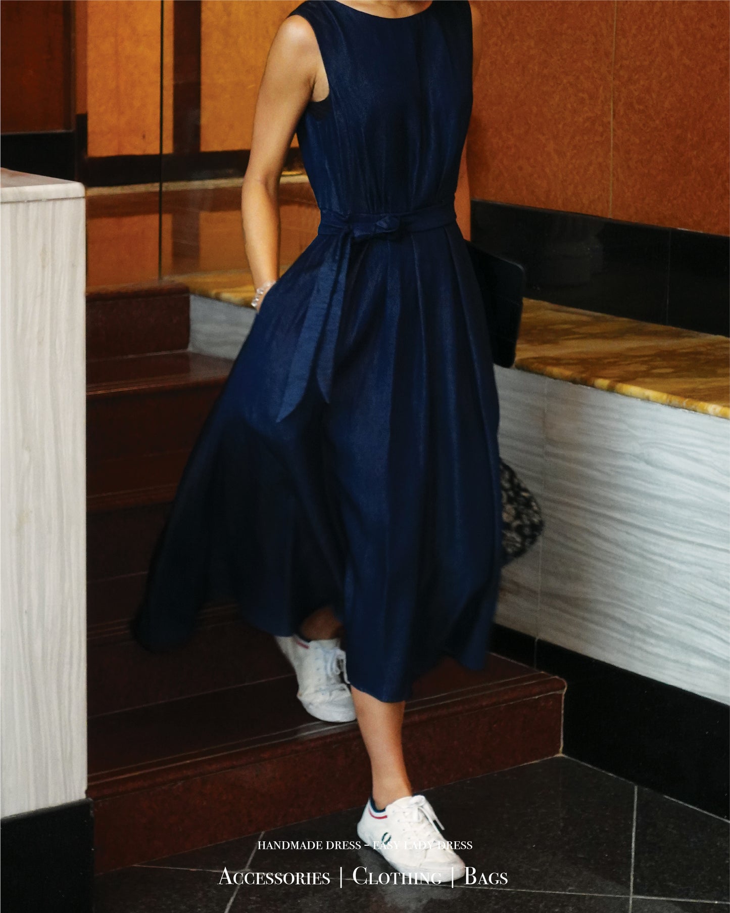 Easy Lady Dress - Denim