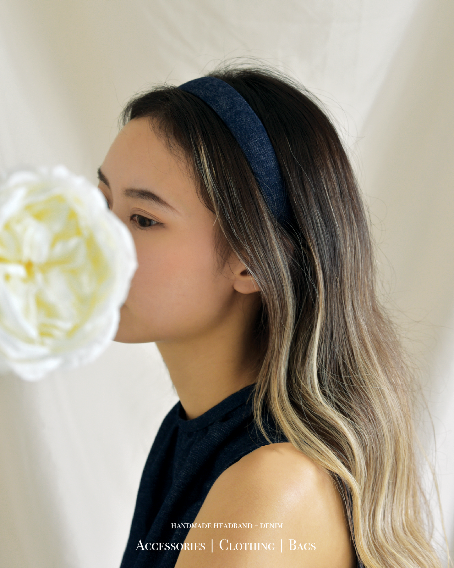 Denim Headband