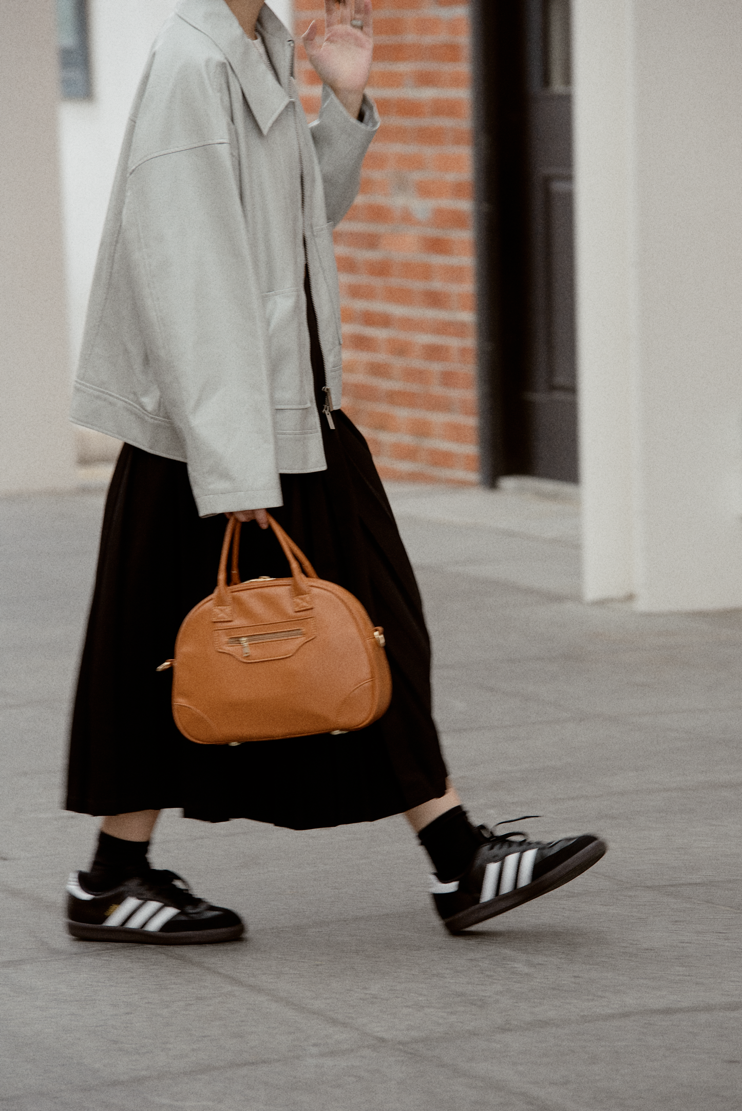 Bread Bag - Pu Leather Salted Caramel