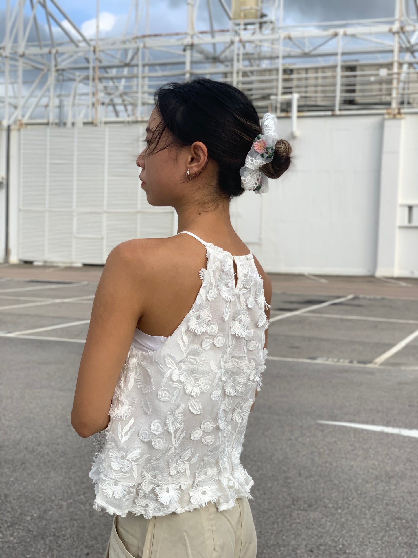 Lace Scrunchie