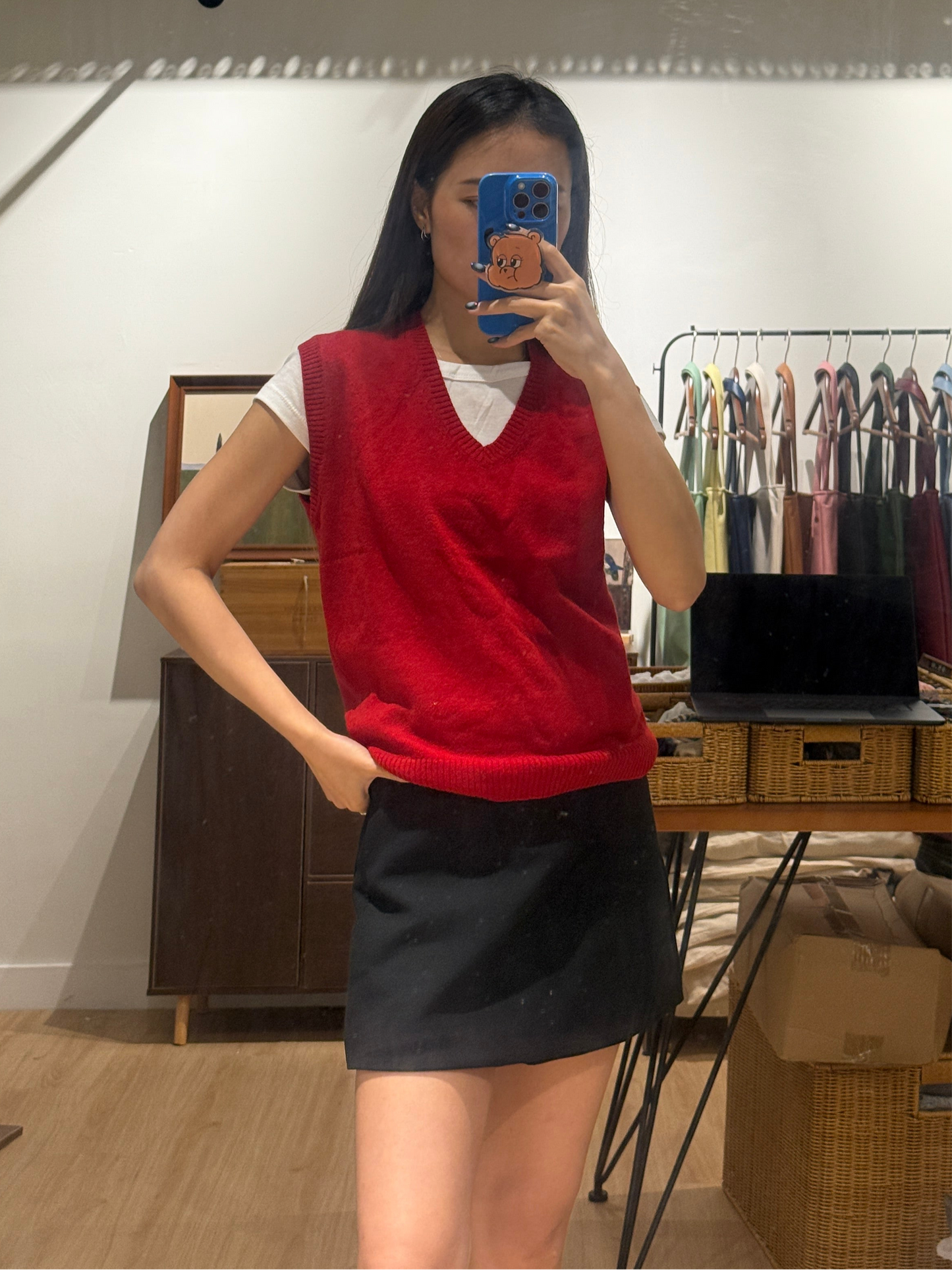 111526 - You Need V Knit Vest