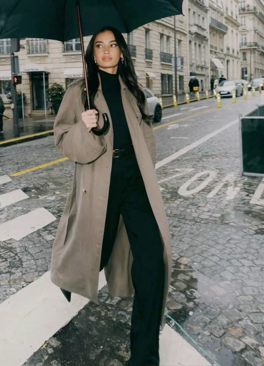 111531 - More About: Celia Long Fall Coat