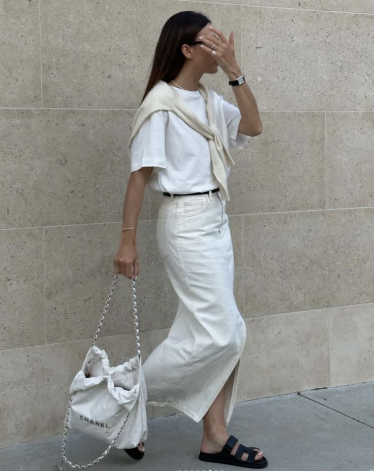 111519 - More About: Roman A-line Maxi Skirt