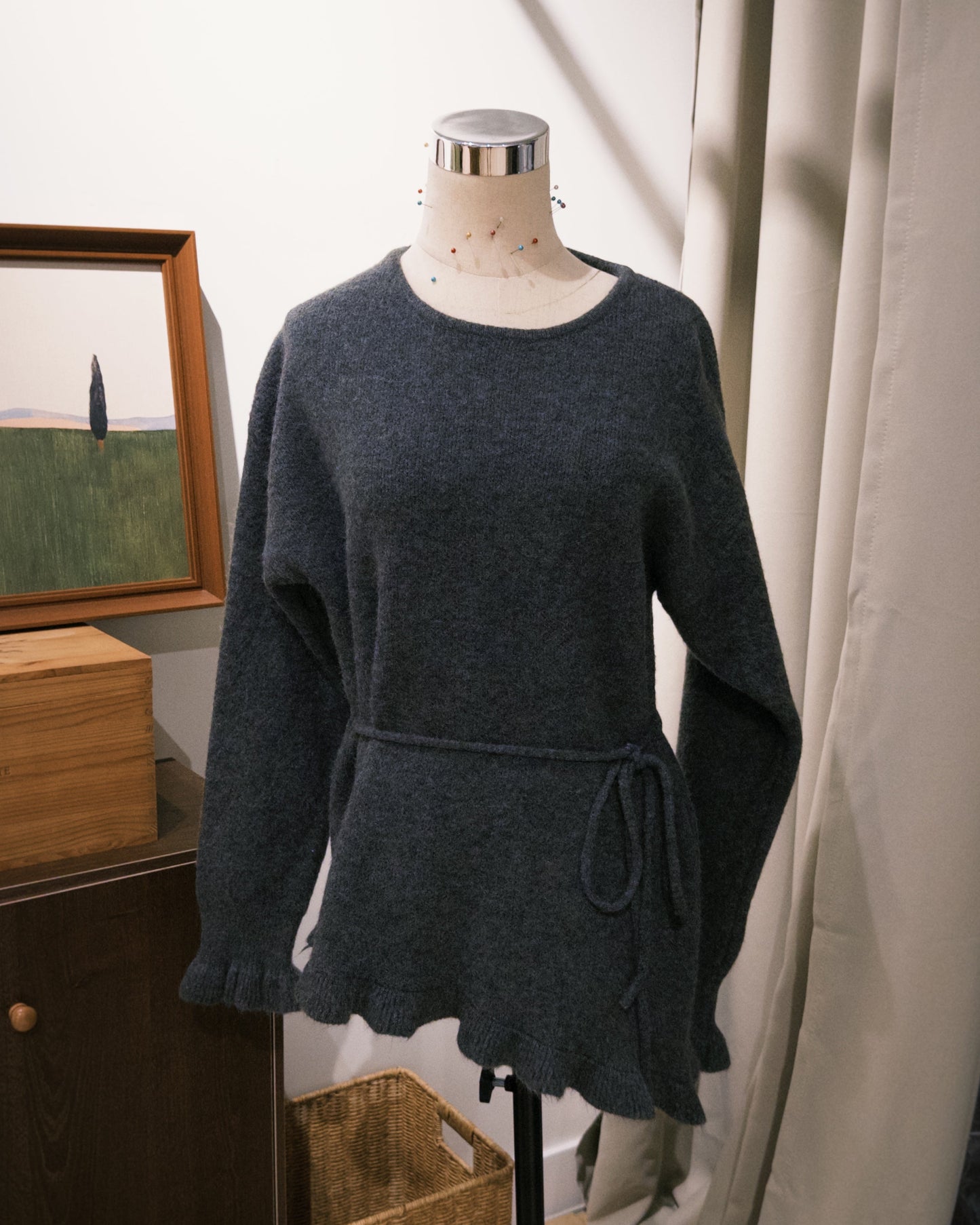 111557 - Strap Set Frill Knit