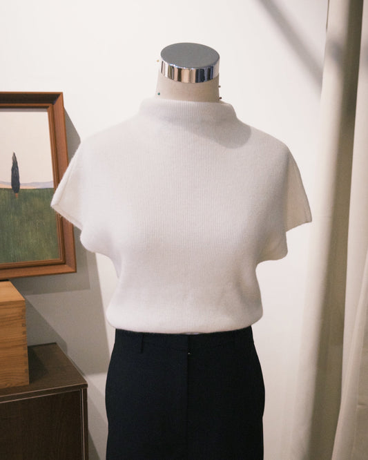 111556 - Turtleneck Cashmere Wool Top