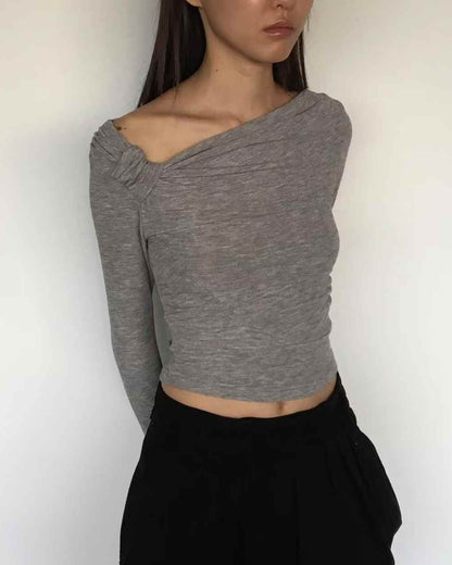 111553 - Maddie Knot Ballet Top