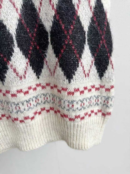 111540 - Argyle Knit Vest