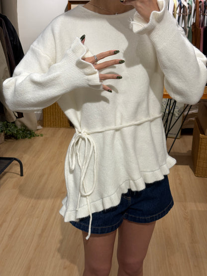 111557 - Strap Set Frill Knit