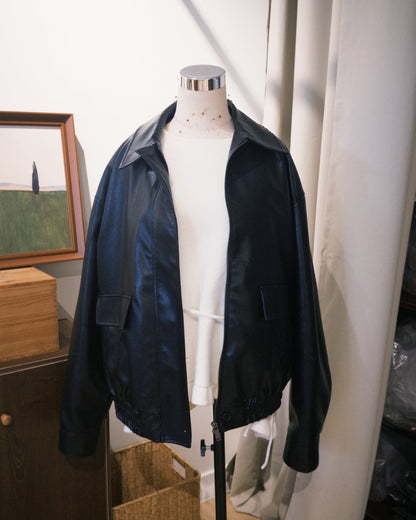 111560 - Bomber Leather Jacket (PU)