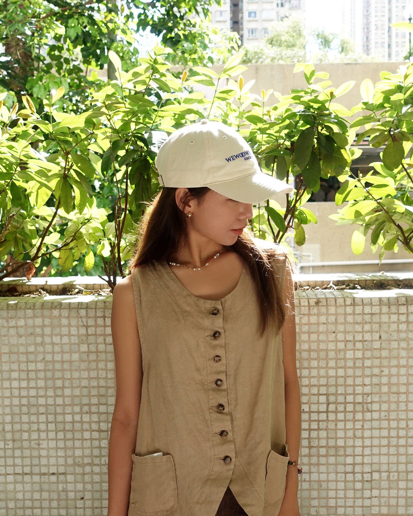 WEWOO-Mate Cap (Beige)