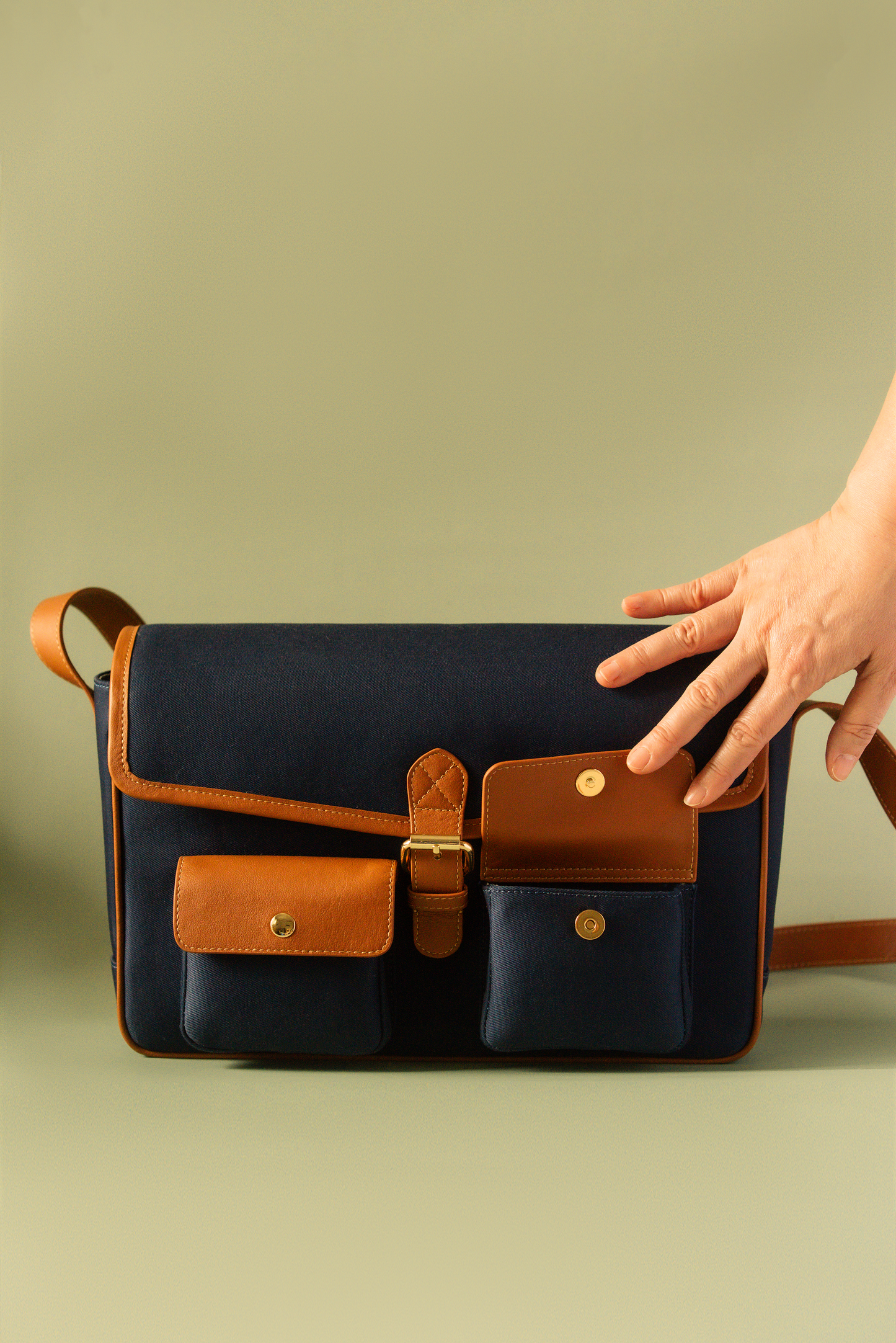 Wesley Bag - Navy