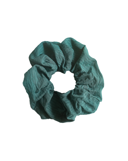 Aqua Green Scrunchie