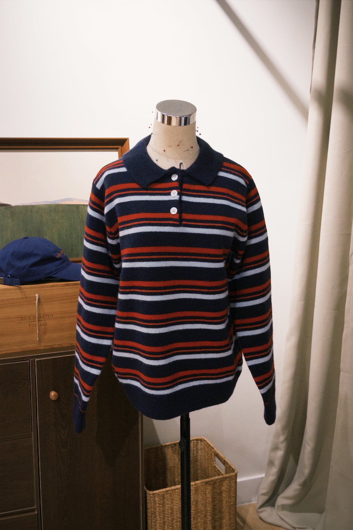 111552 - British Rugby Collar Knit