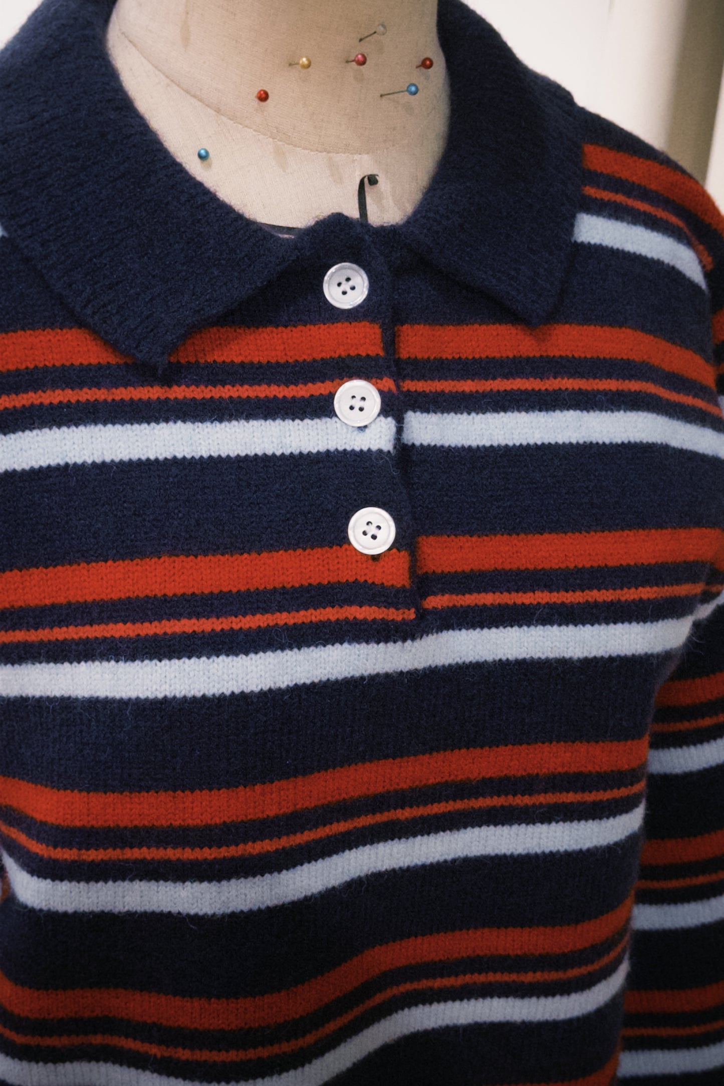 111552 - British Rugby Collar Knit