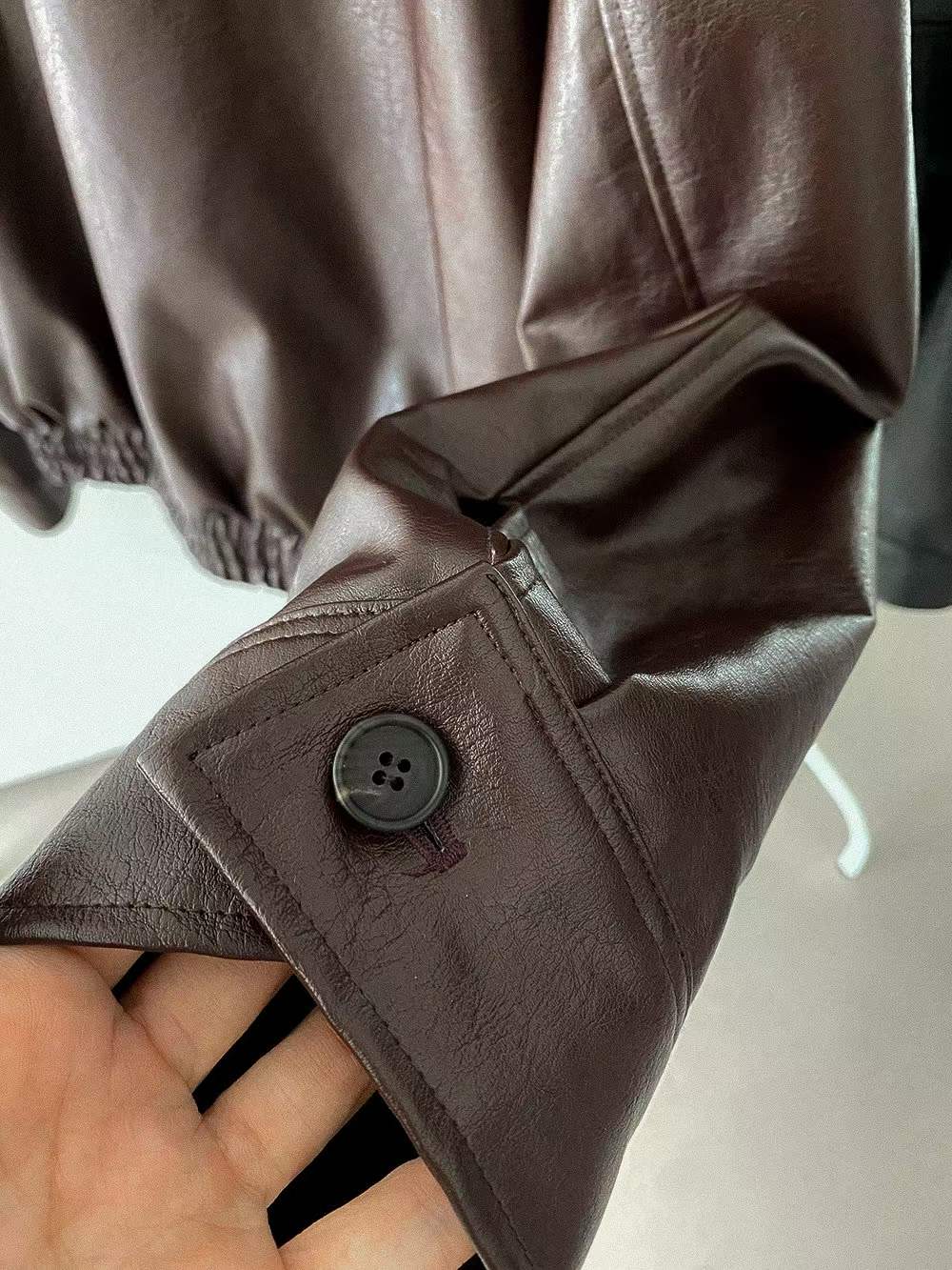 111560 - Bomber Leather Jacket (PU)