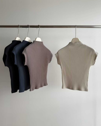 111529 - Turtleneck Knit Top
