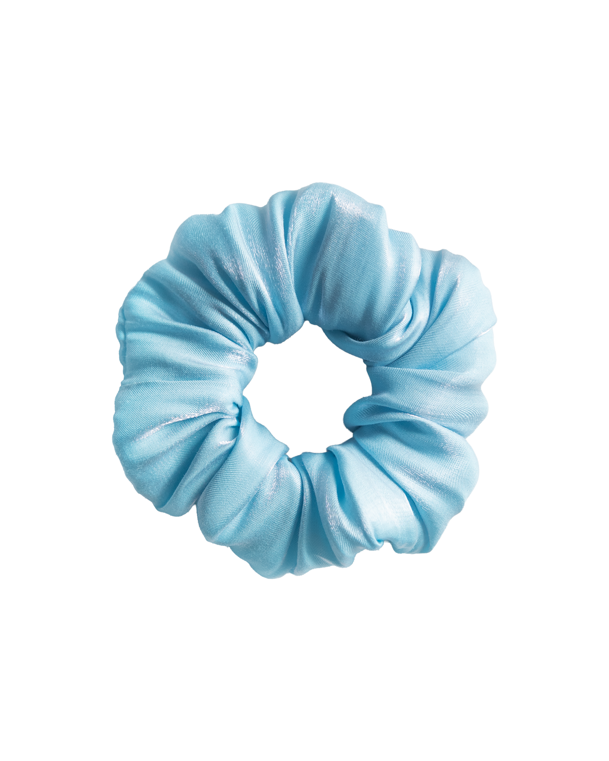Icy Blue Scrunchie
